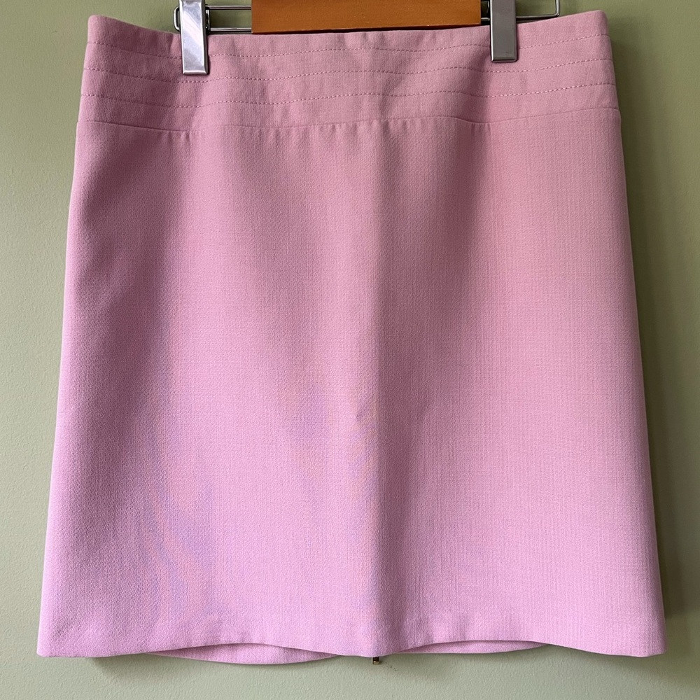 Jacob NWOT Vintage Canada Pink Lined Zipper Minimalist Skirt